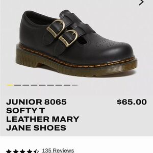 Dr. Martens Black Leather Double Buckle Shoes

Worn once